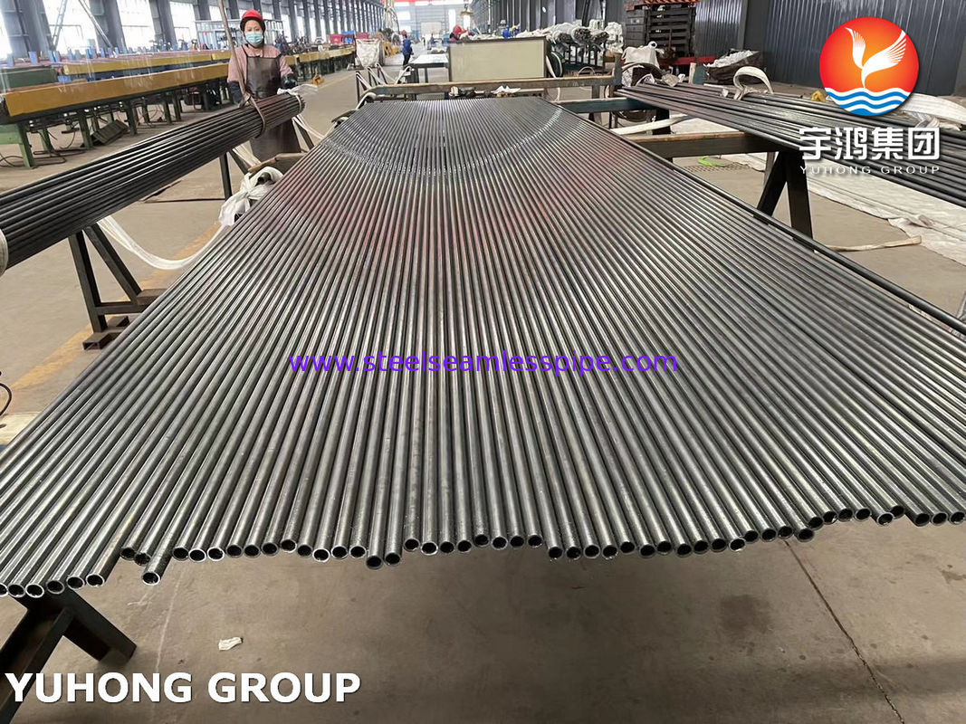 Tabung baja tahan karat mulus a268 405 tp409 tp410 tp430 tp439 Anil terang Penukar panas Pemanas Aplikasi