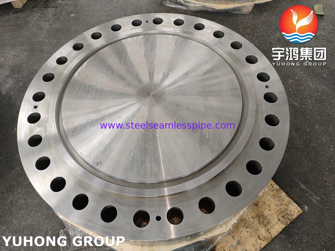 ASTM A105/ASME SA105 Flange leher las panjang baja karbon, B16.5 LWNRF Flange