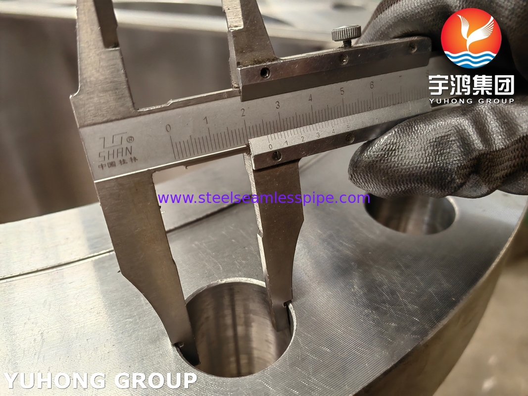 ASTM A350 / ASME SA350 LF2 Alloy Steel Forged Flange B16.5 untuk suhu rendah