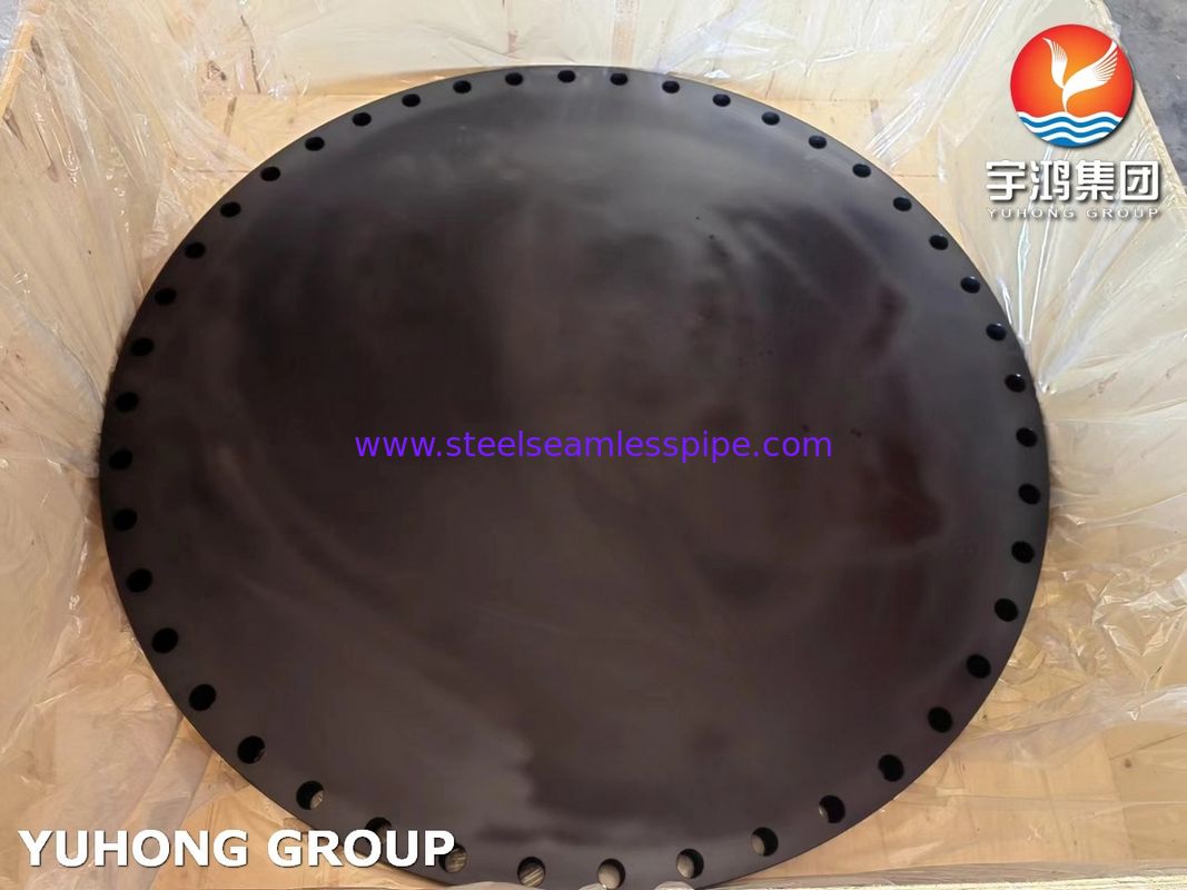 Flensa Leher Las Baja Karbon ASTM A105 - Seri B16.47 B, Kelas 300/600, Sambungan Pipa