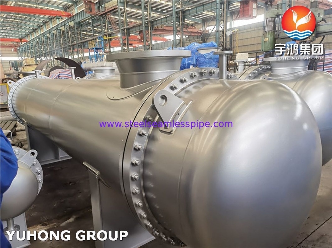 Penukar Panas Cangkang dan Tabung API 660 Standar TEMA ASME U Stamp ASME VIII