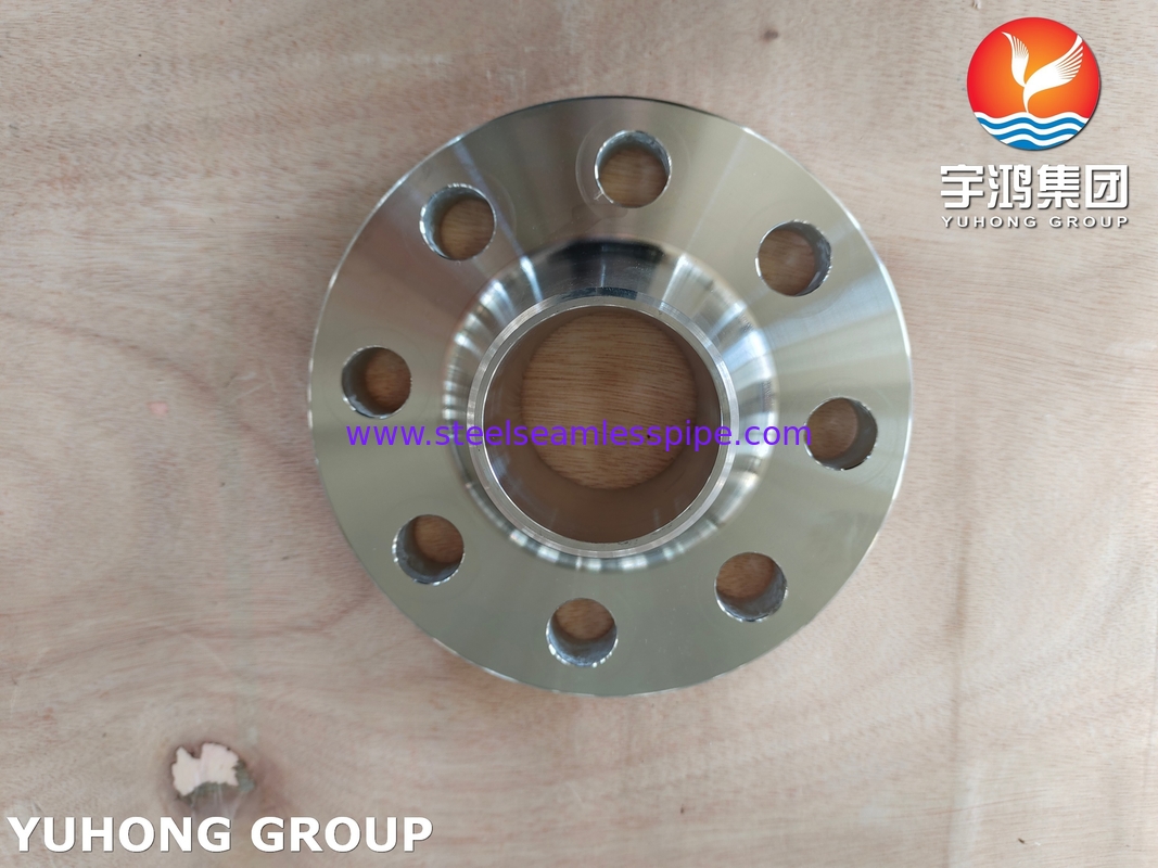ASTM B564 N10276 Nikel Alloy Steel Flange B16.5 untuk aplikasi suhu tinggi