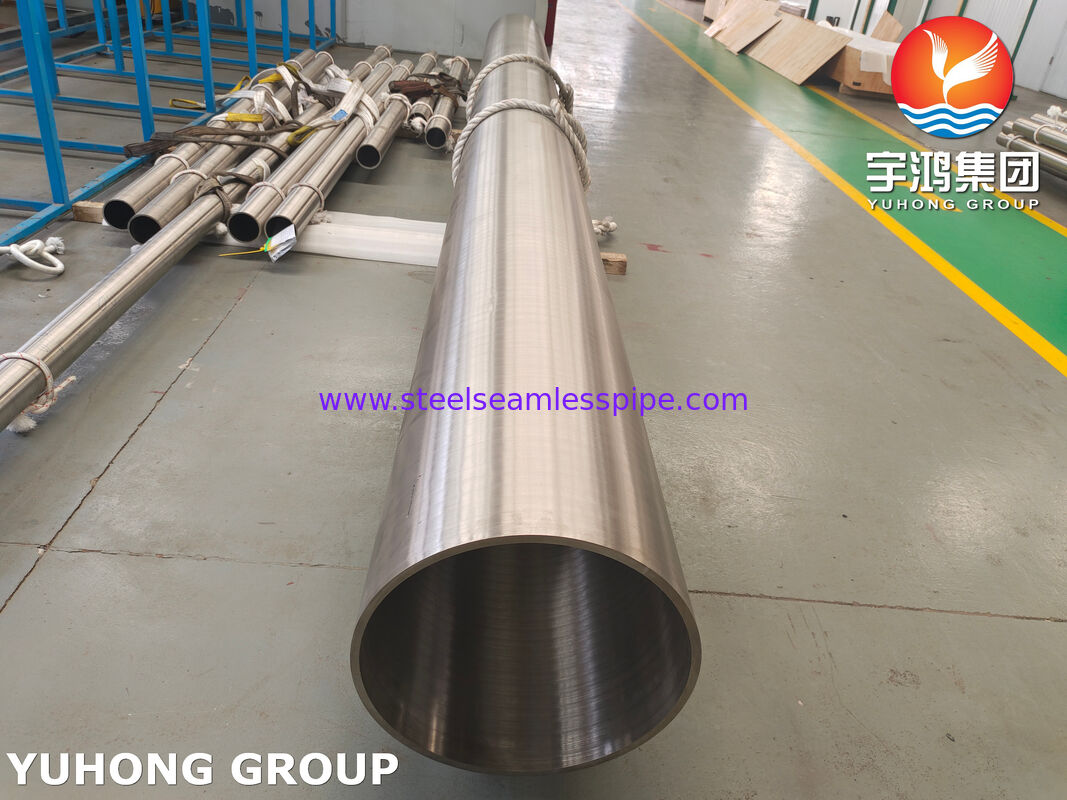 SME SB163 UNS N04400 Nickel Copper Alloy Seamless Tube Excellent Corrosion Resistance for Marine & Chemical Applications