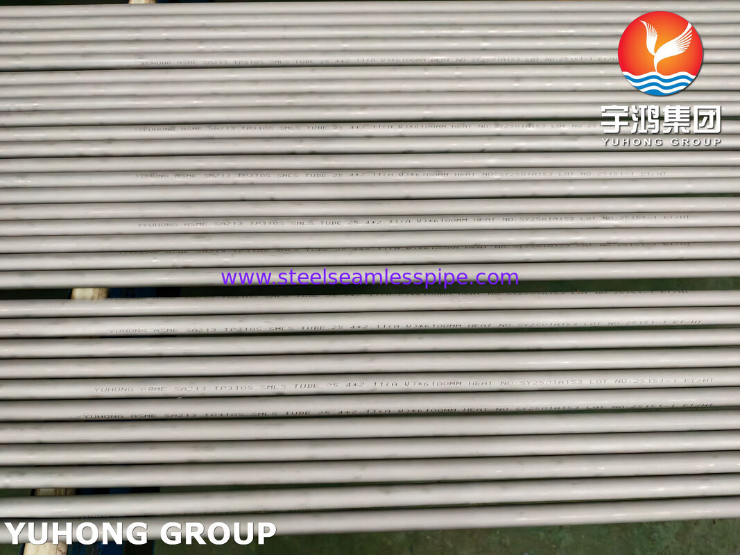 Pipa Mulus Baja Tahan Karat Austenitik ASTM A213 TP310S Tahan Suhu Tinggi & Korosi untuk Boiler dan Tungku