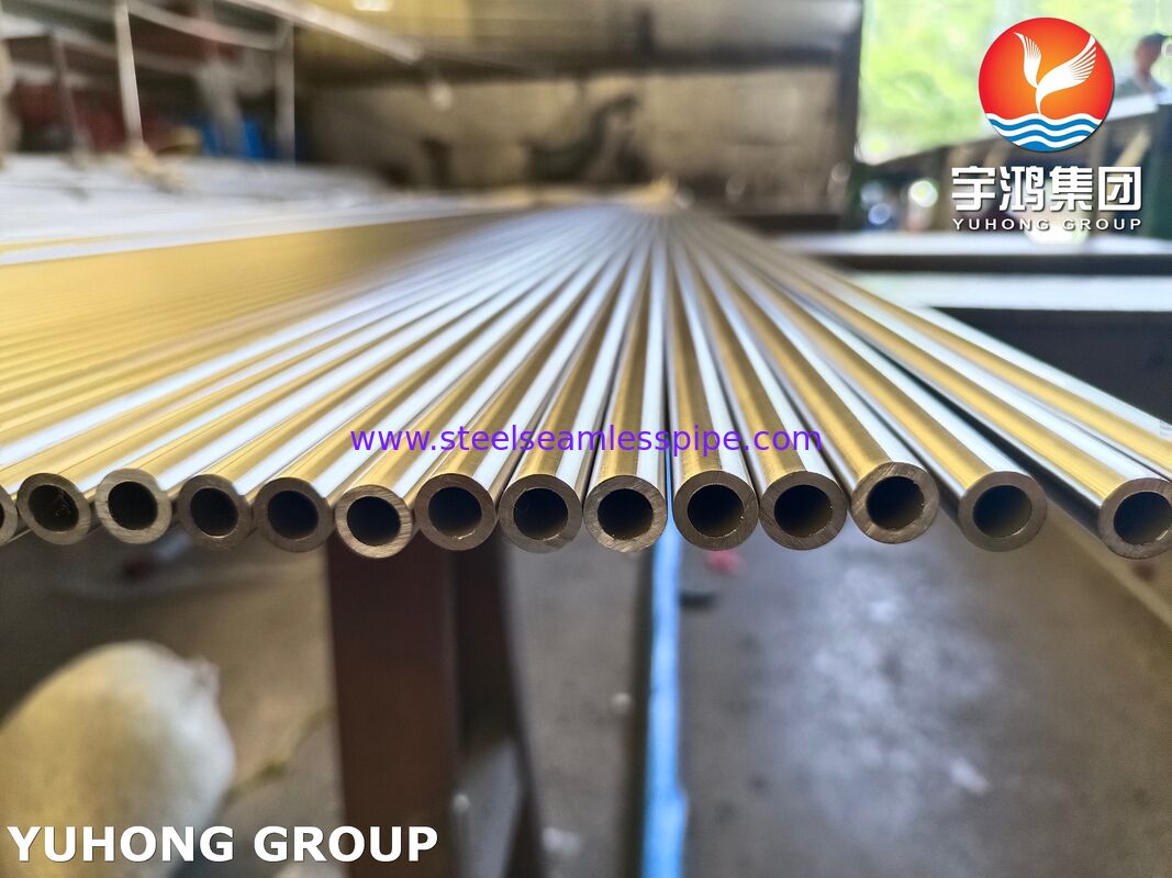 ASTM A789 S32750 SMLS Duplex Steel Bright Tube, tahan terhadap korosi ion klorida