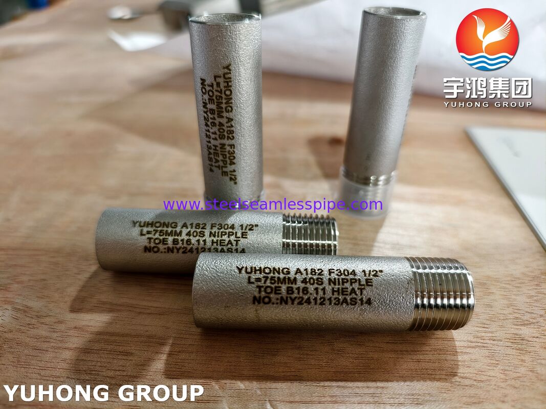 ASTM A182 F304 1.4301 SW Fittings tempa, Puting, Sockolet, Tee, Siku, Kopling MSS SP-97