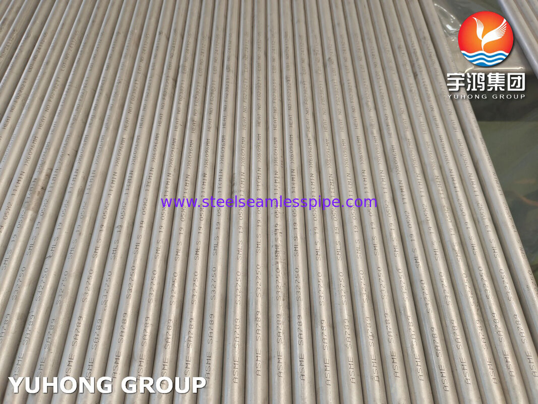 ASTM A789 S32750 Super Duplex Stainless Steel Seamless/Welded Tube untuk Layanan Korosi Tinggi & Tekanan Tinggi