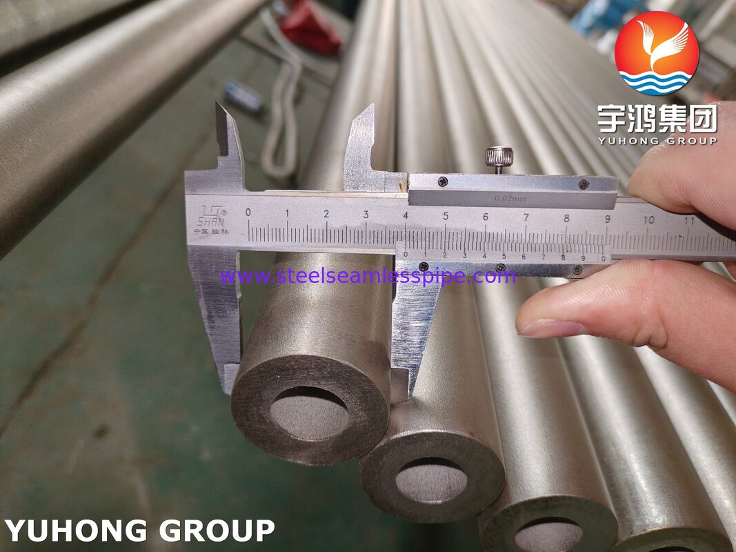 ASTM A312 TP304 Bar berongga, dengan dinding tebal, digunakan untuk memproduksi flange dan mesin