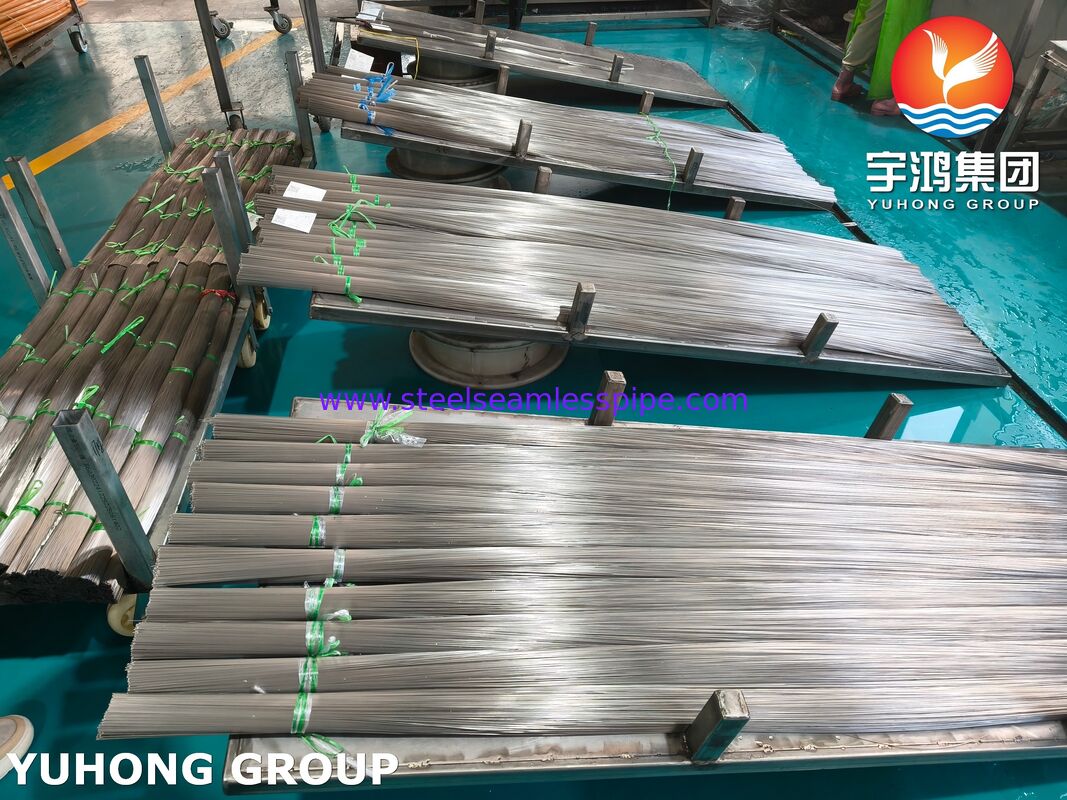 ISO9626 SUS304 Stainless Steel Hypodermic Needle Tube Untuk Siring Medis Penggunaan 20G 24G 30G