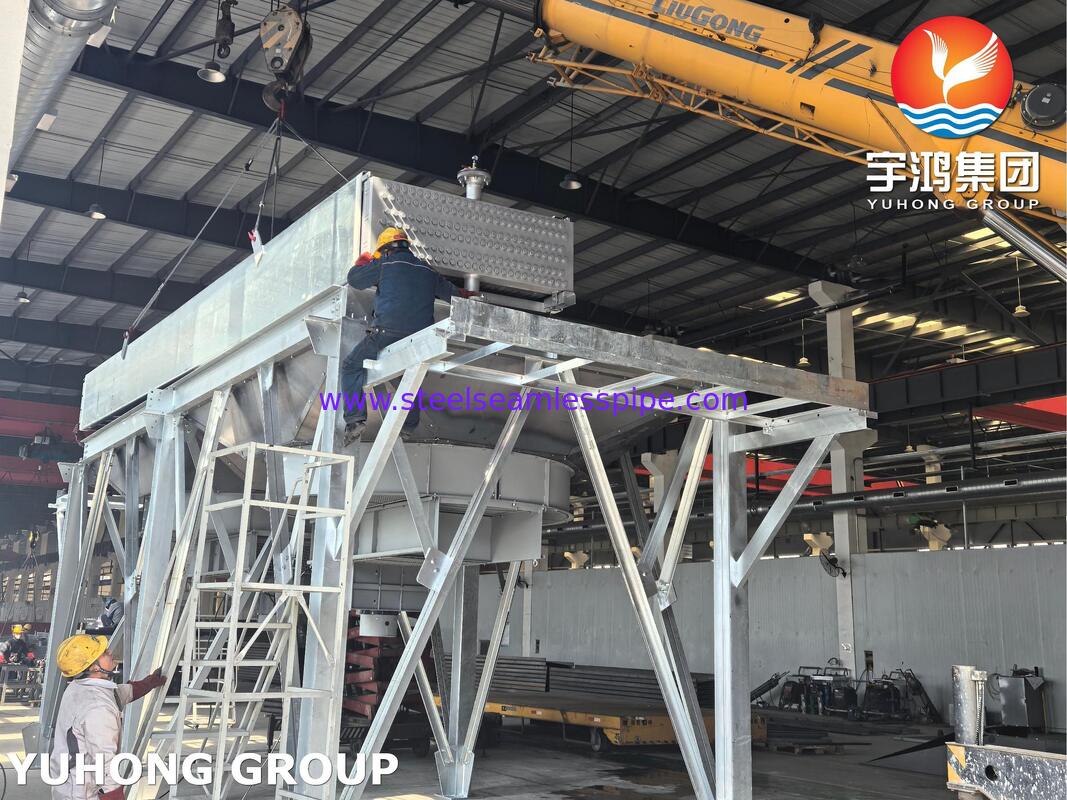 API 661 Air Cooled Heat Exchanger, ASME U Stamp bersertifikat untuk Rafineri Minyak