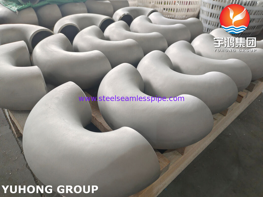ASTM B366 UNS N06022 / DIN 2.4602 / Hastelloy C22 Pipe Fittings 180° SR Kembali Bend