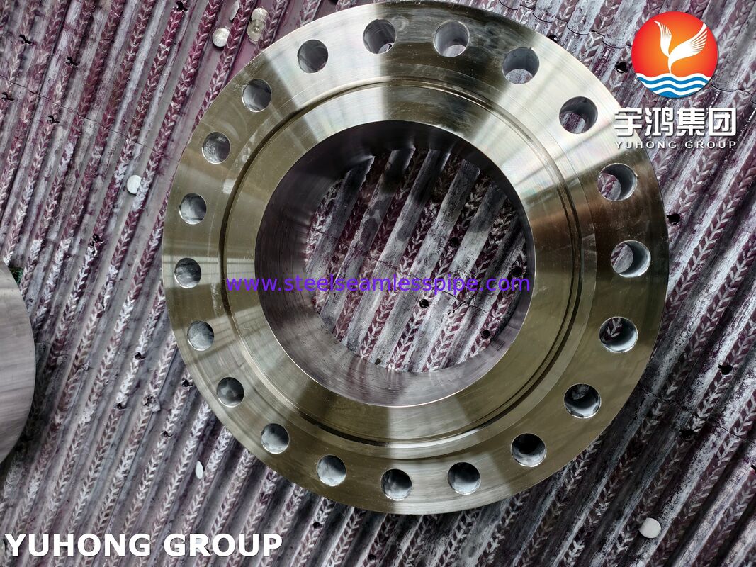 ASTM B564 UNS N04400 Flange Leher Las Monel 400 Flange Nikel Tembaga Paduan WNRTJ Flange
