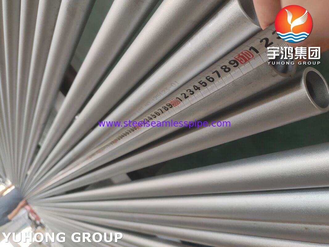 ASTM A268 TP405 Stainless Steel Tube Ferritic dengan Chromium Rendah dan Aluminium Tinggi, Non-air-hardening