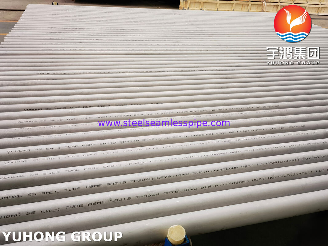 Stainless steel seamless tube Heat exchanger tube Seamless Ferritic and Austenitic Alloy-Steel Boiler, Superheat ASTM A213/A213M TP304,TP304L TP304H