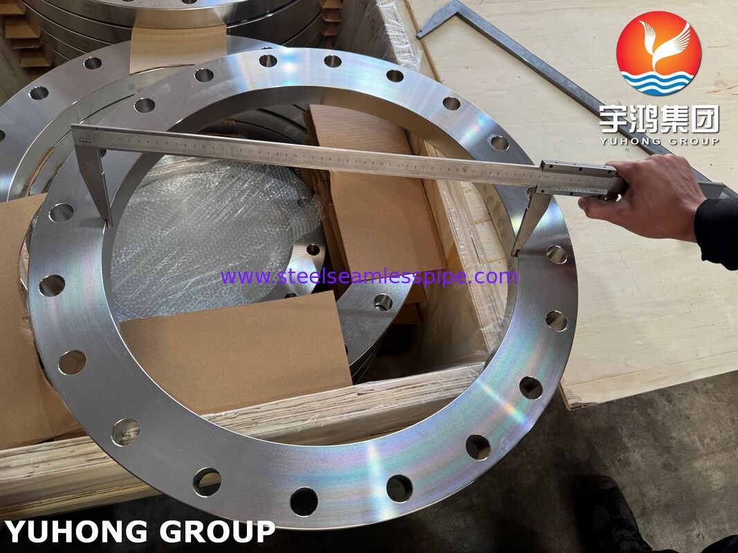 EN1092-1 F316L Flat Steel Face Plate Flange PN2.5-PN100, DN10-DN600