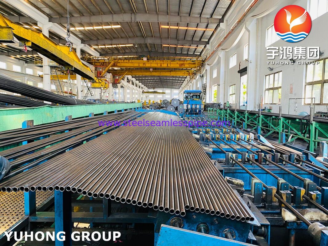 Tabung boiler 15x1M1F TU 14-3R-55-2001 untuk tekanan tinggi dan suhu tinggi