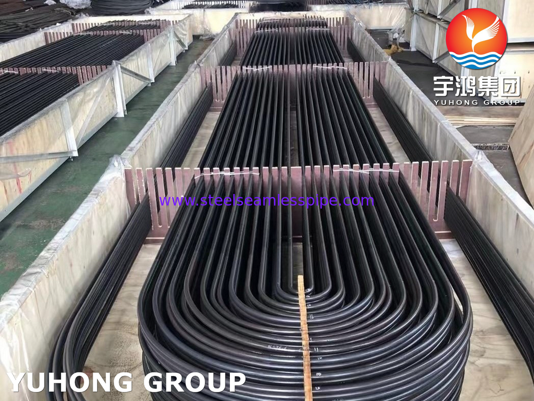 Tabung Penukar Panas U-Bend Tarik Dingin Tanpa Sambungan ASTM A179 untuk Peralatan Shell-and-Tube