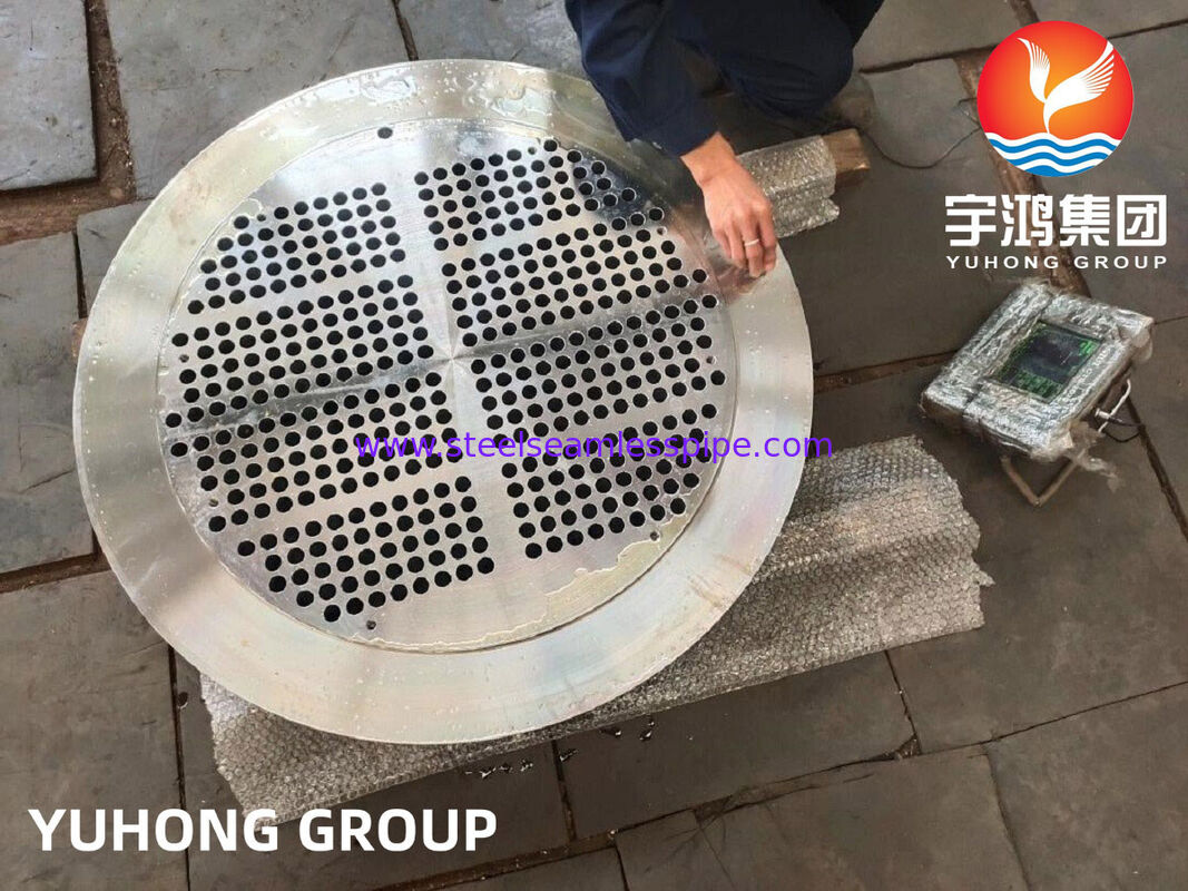 F304L Stainless Steel TUBESHEET untuk shell dan tabung penukar panas