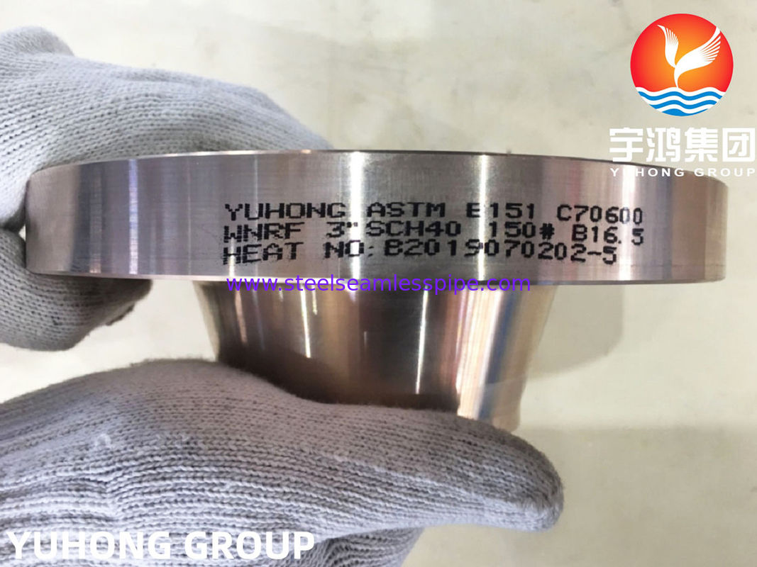FLANGE LEHER LAS TEMBAGA NIKEL B151 C70600 / DIN 2.0872 JENIS RF