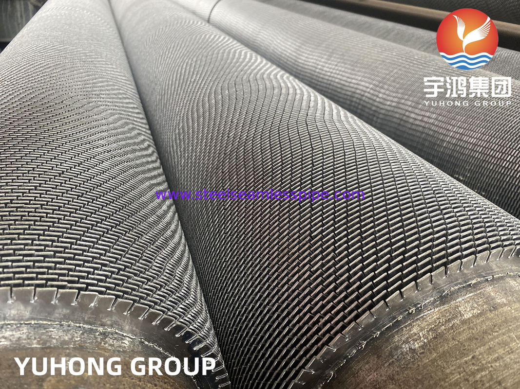 HFW Serrated Fin Tube, ASTM A210 / ASME SA210 GR.A1 Karbon Steel Fined Tube