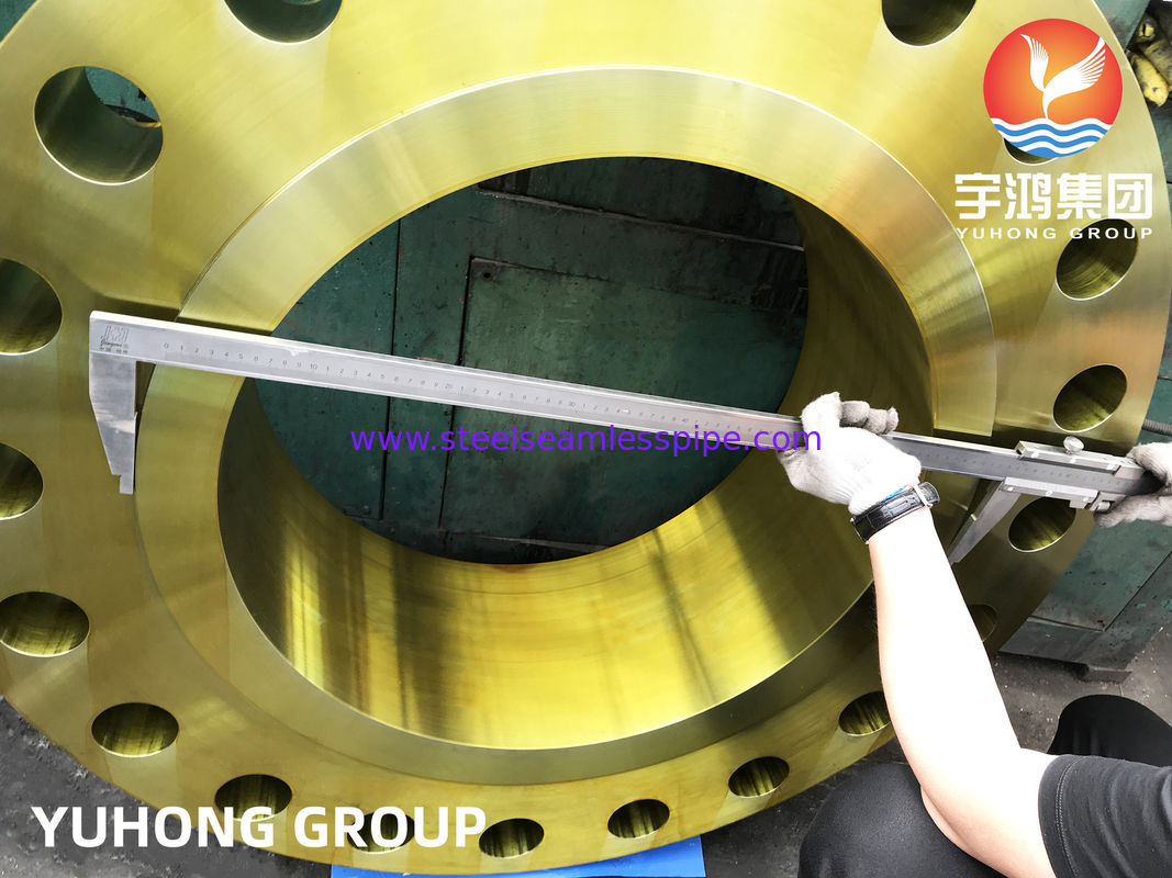 A694 F52 Flange leher las dengan perlindungan karat, baja karbon dan paduan B16.47