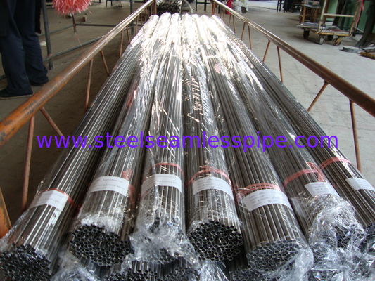 Cerah Annealed Stainless Steel Tabung ASTM A213 / ASME SA213-10a TP304 / TP304H / TP304L untuk penukar panas