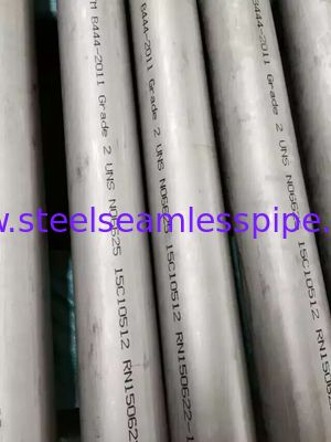 Incoloy Tabung 925 Welded Pipe Plain End Acar Surface Untuk Industri Minyak