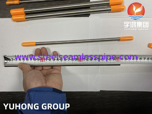 EN10305-1 Tabung Kapiler Presisi Baja Tahan Karat Anil Terang Seamless A269 TP304 TP316L