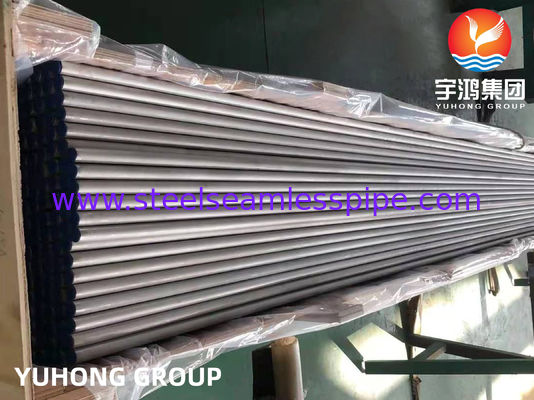 ASTM A213/ ASME SA213 TP317/ TP317L/TP317LMN tabung tanpa jahitan baja tahan karat
