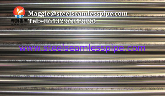 Tabung Las Stainless Steel Tahan Lama ASTM A270 TP304 6M