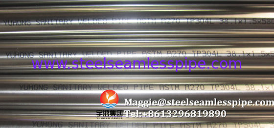 Tabung Las Stainless Steel Tahan Lama ASTM A270 TP304 6M