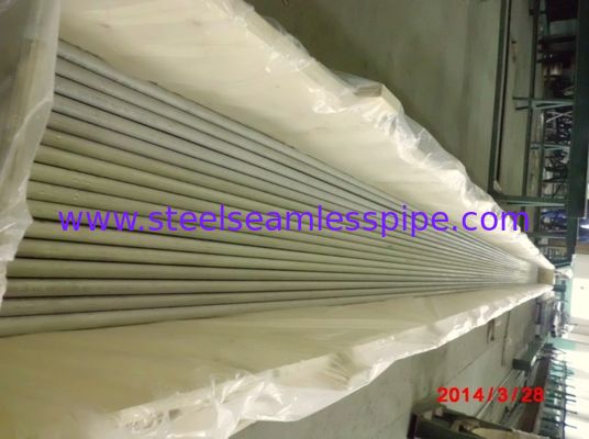 Stainless Steel Seamless Tabung ASTM A213 ASME SA213 -10a 0Cr18Ni12Mo2Ti TP316Ti UNS S31635 1,4571