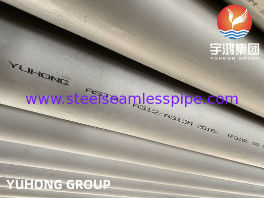 Pipa Stainless Steel Seamless, ASTM A312 TP316L (1.4404) Ukuran: 1/8" hingga 24", ABS, DNV, LR, BV, GL, ASME