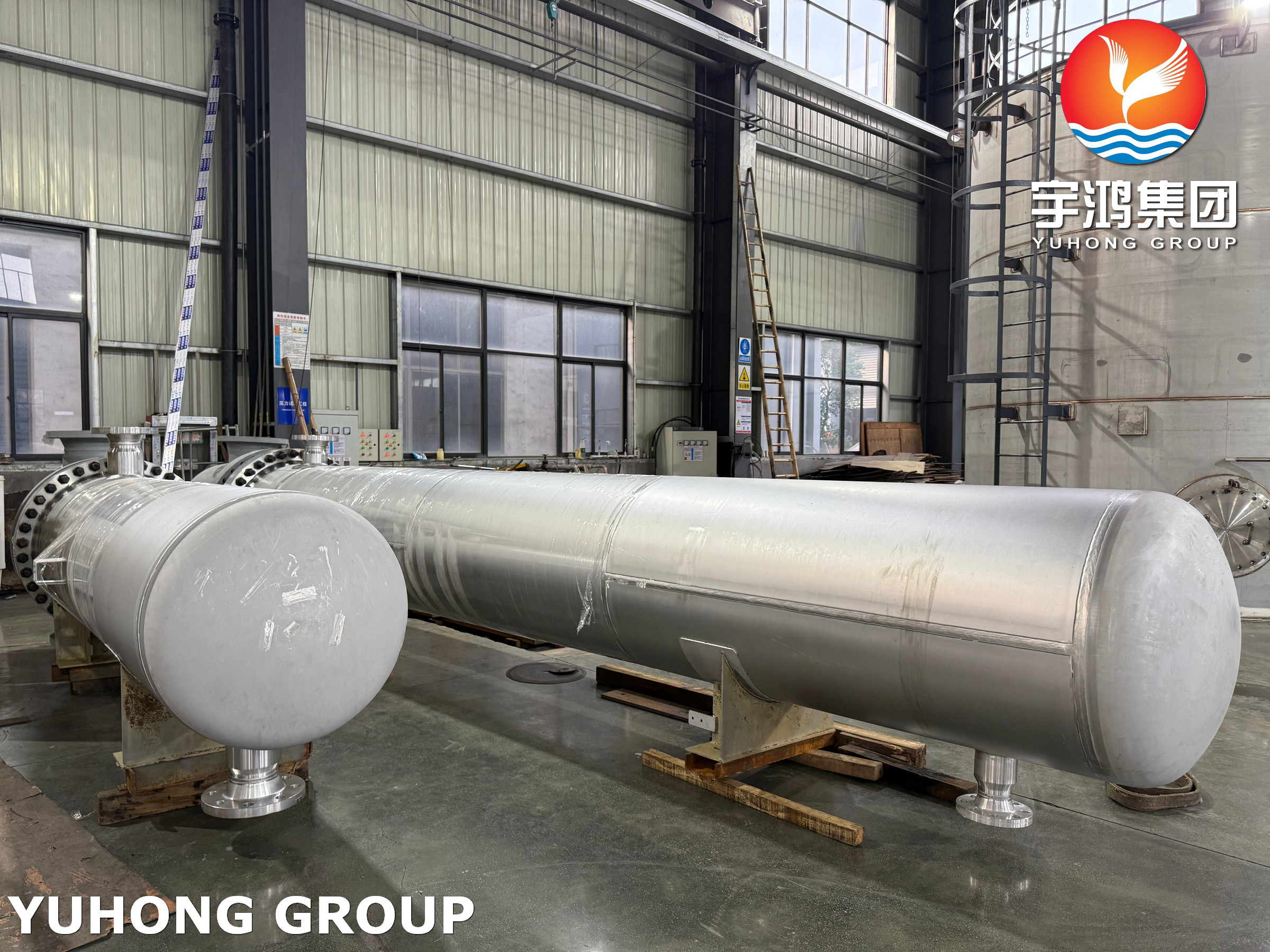 Shell dan Tube Heat Exchanger Floating Head Type Untuk Heater Tail Gas ...
