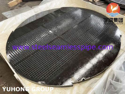 ASME SA516 GR.70 BAFLE PLATE UNTUK HEAT EXCHANGER CONDENSER TUBESHEET