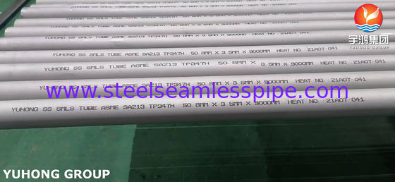 ASTM A213 TP347H Stainless Steel Seamless Tube untuk aplikasi suhu tinggi dengan ketahanan korosi