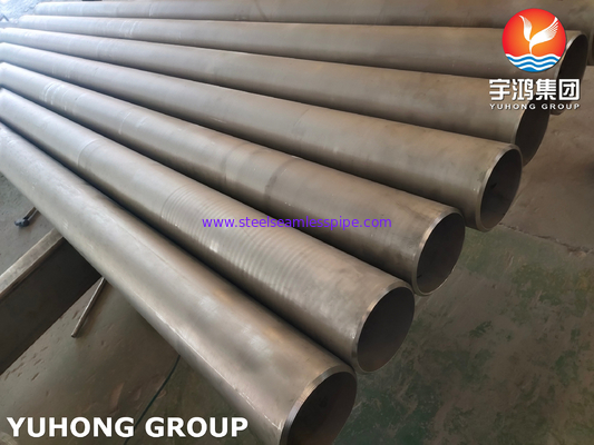 ASTM A376 TP347H Pipa Stainless Steel Seamless Dengan Acar Dan Anil