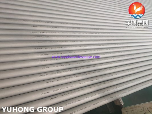 ASTM A269 TP304L Stainless Steel Seamless Tube Untuk Tabung Penukar Panas