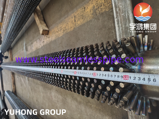 ASTM A335 P9 dengan 11Cr Studded Tube Untuk Layanan Suhu Tinggi