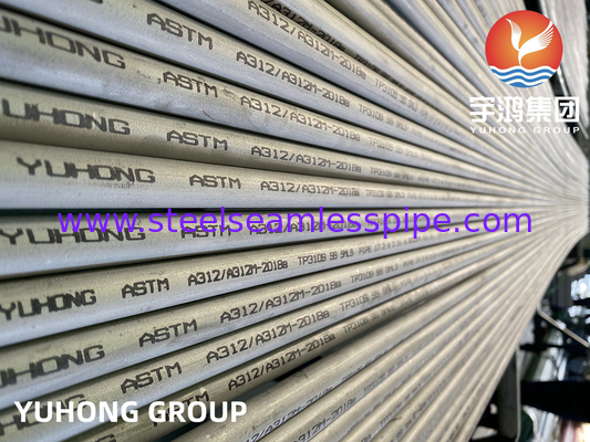 Pipa Stainless Steel Lurus Besar / SS 310SPipa Tanpa Hambatan Daya Tahan Tinggi,ABS, GL, DNV, NK, PED, AD2000, GOST9941-81, C