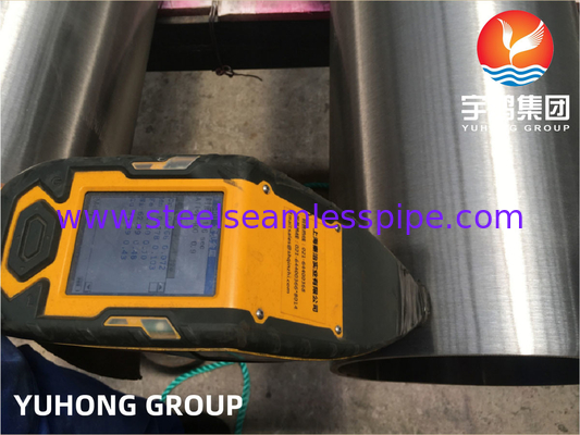 ASTM B165 UNS N04400 Pipa paduan nikel Monel 400 untuk aplikasi kimia dan industri