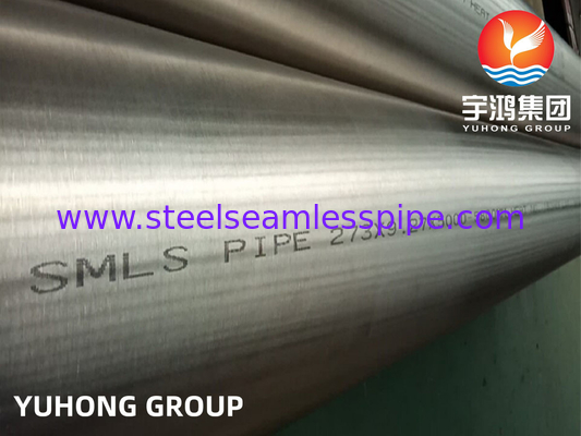 ASTM B165 UNS N04400 Pipa tanpa jahitan Monel 400 Nickel Alloy