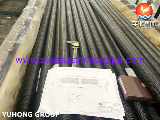 Helical Type Fin Tube, Extruded Fin Tube Untuk Aplikasi Air Cooler