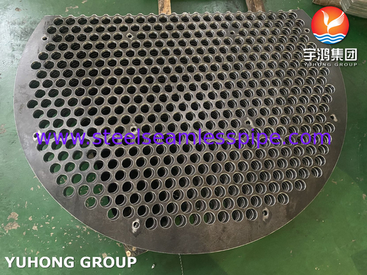ASME SA283 Gr.C Baffle Segmen Tunggal Untuk Aplikasi Penukar Panas