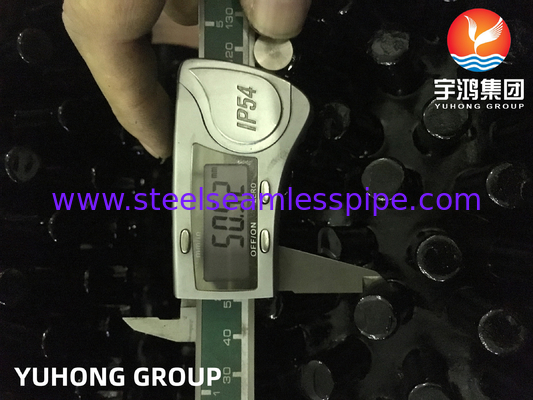 ASTM A335 P9 SS 410 Stud Fin Studded Fin Tube untuk Tungku Reformasi Uap