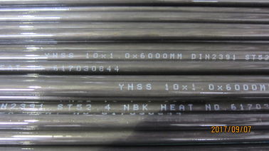 Tabung Boiler Seamless Tekanan Tinggi DIN2391C ST52.4 NBK + Phosphating Precision Cold Drawn DNV / GL Disetujui