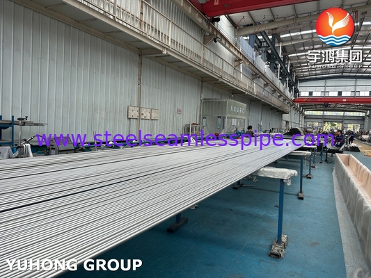 ASME SA249 TP316L Stainless Steel Welded Tube High Anti Corrosion Untuk Tube Exchanger