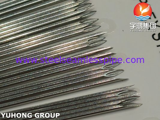 Jarum Suntik Medis Baja Tahan Karat ISO7864 SUS304, 21G 44MM, Ujung Miring