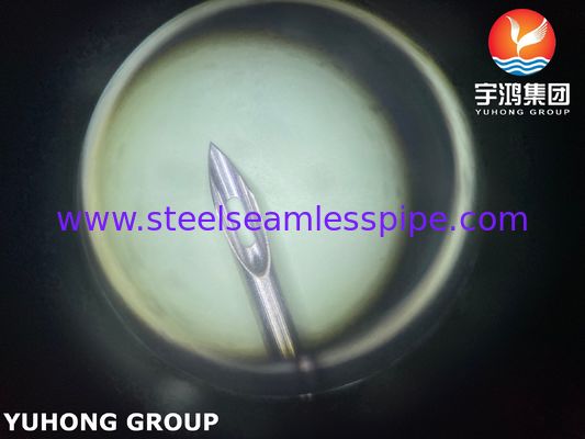 SUS304 Medical Stainless Steel Back Eye AV Fistula Needle Tube Untuk Hemodialisis