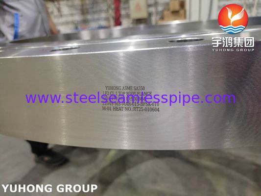 ASTM A350 / ASME SA350 LF2 Kelas 1 Baja Alloy Forged Flange B16.5 Untuk suhu rendah
